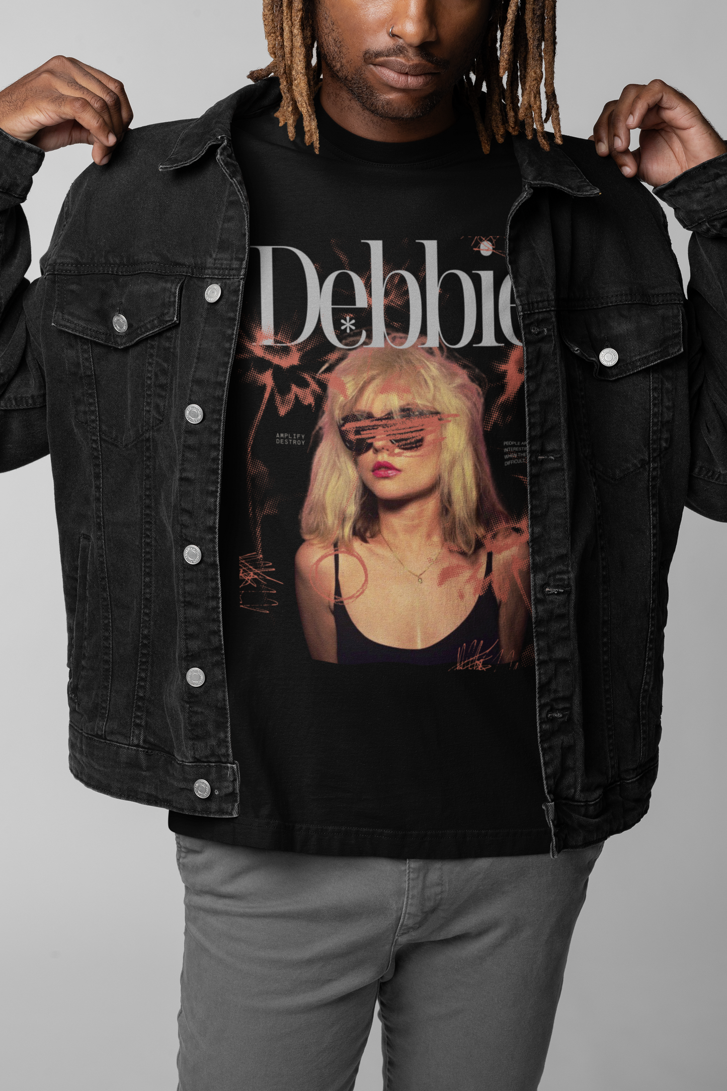 Chic Debbie Graphic Tee, Casual Fashion Top, Fun Gift for Her, Vintage Style T-Shirt, Unique Birthday Present, Trendy Summer Wear