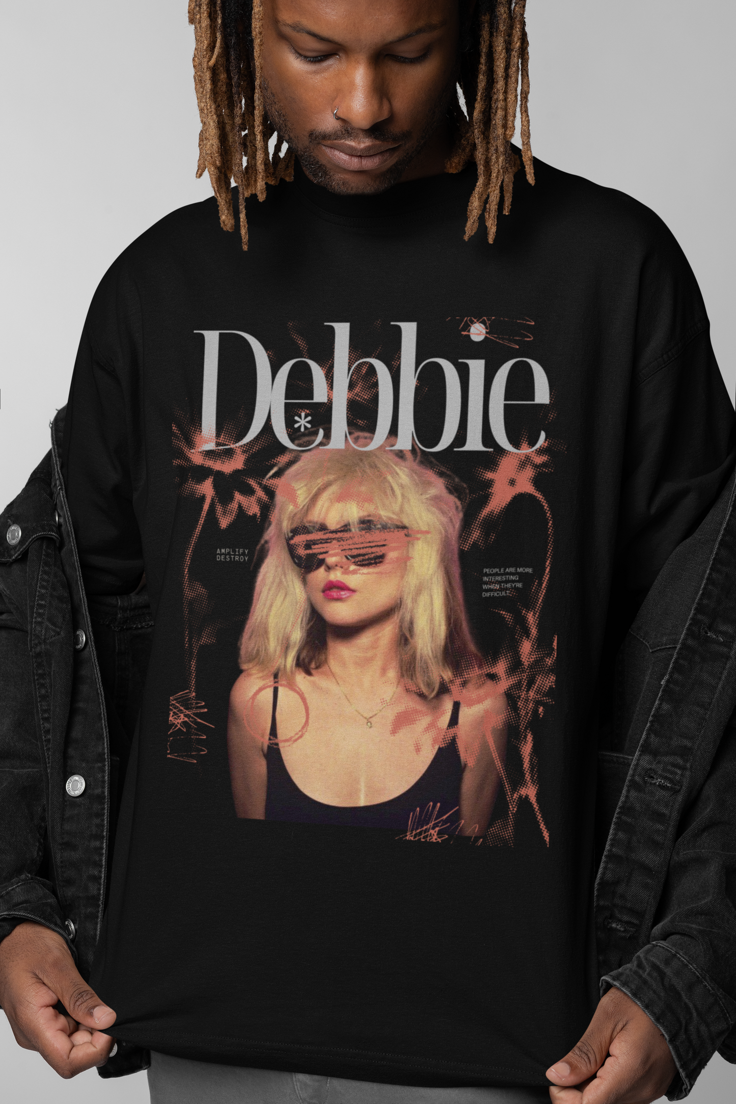 Chic Debbie Graphic Tee, Casual Fashion Top, Fun Gift for Her, Vintage Style T-Shirt, Unique Birthday Present, Trendy Summer Wear