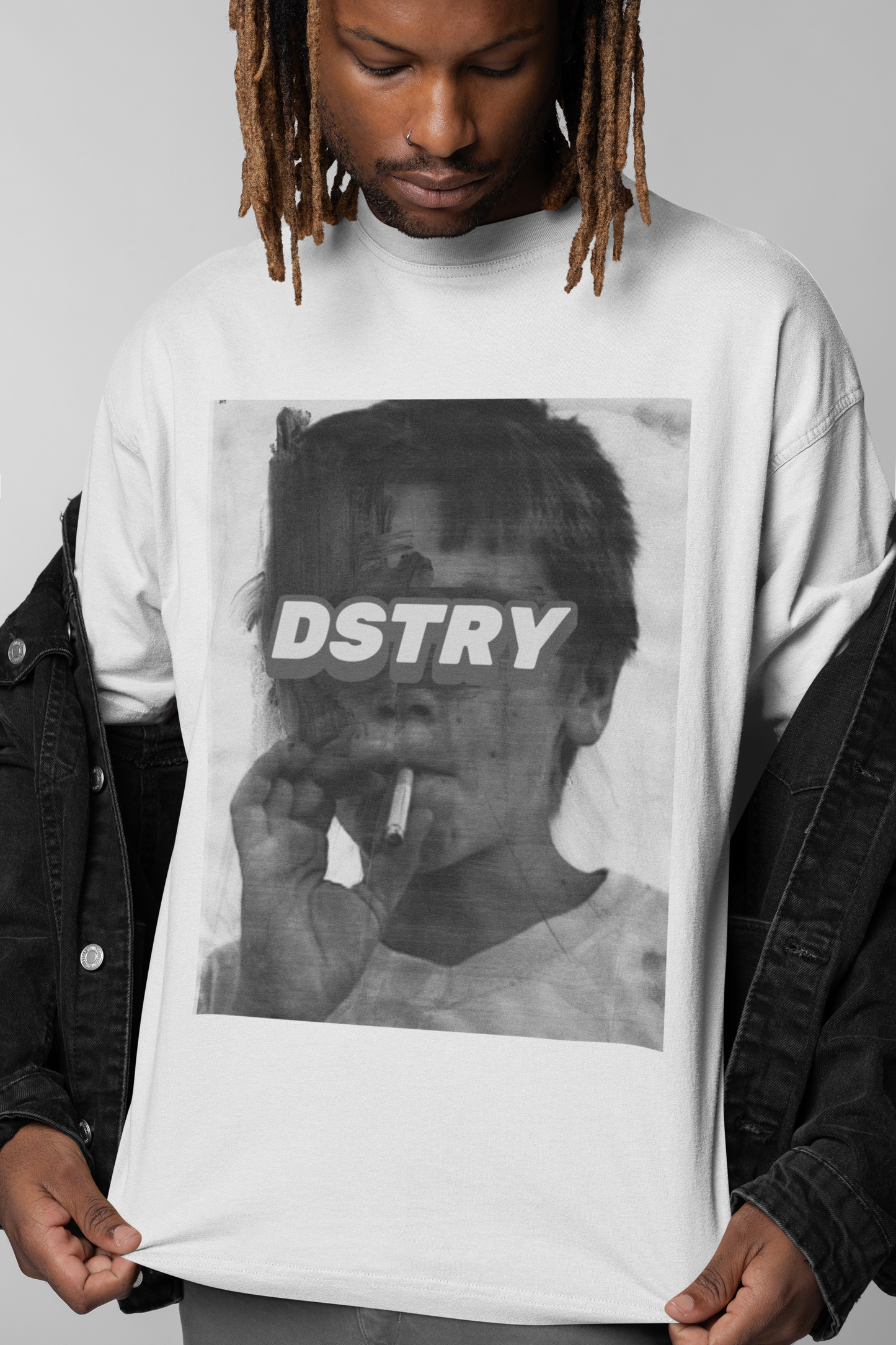 DSTRY Graphic T-Shirt for Creative Souls, Casual Wear, Unique Gift, Street Style Fashion, Everyday Comfort
