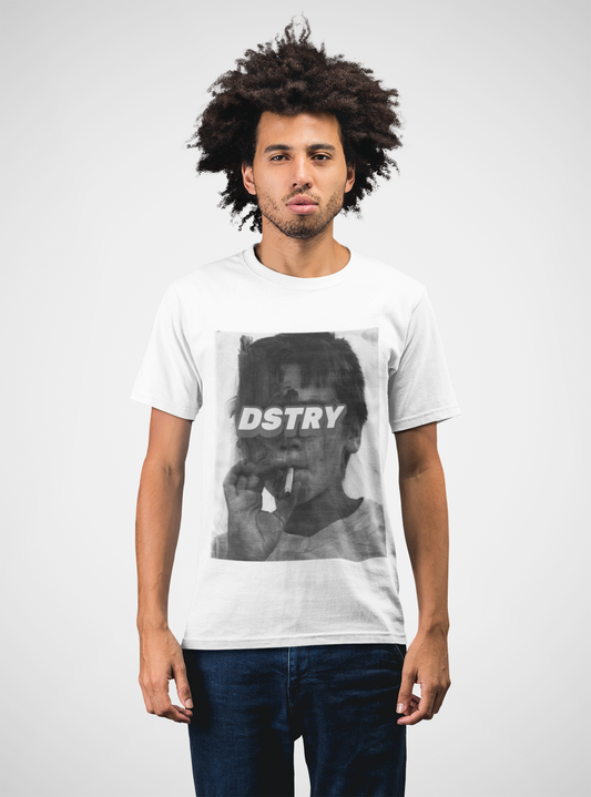 DSTRY Graphic T-Shirt for Creative Souls, Casual Wear, Unique Gift, Street Style Fashion, Everyday Comfort