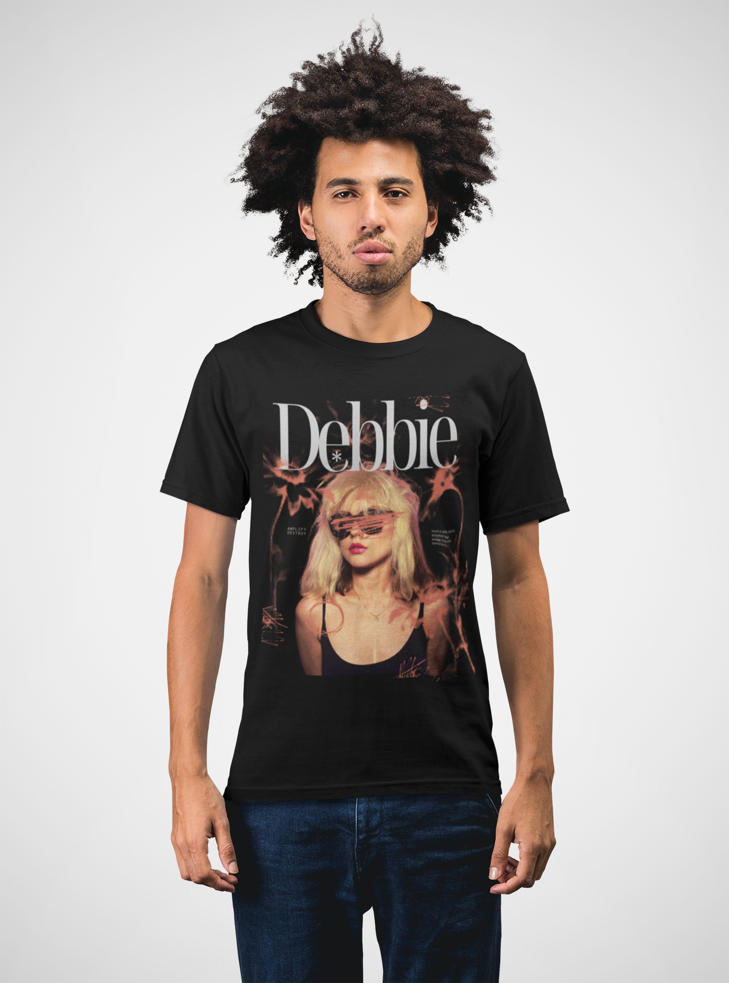 Chic Debbie Graphic Tee, Casual Fashion Top, Fun Gift for Her, Vintage Style T-Shirt, Unique Birthday Present, Trendy Summer Wear