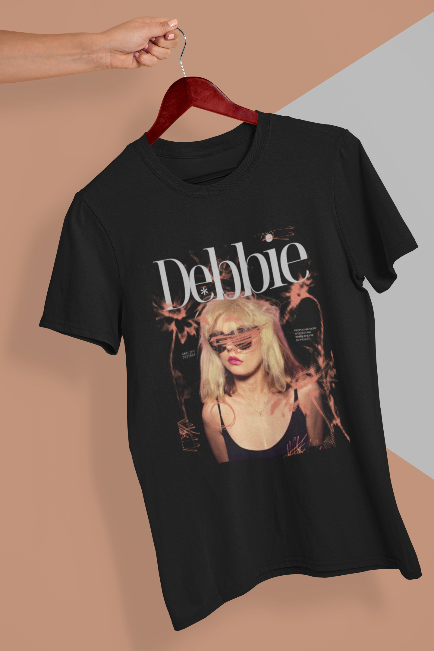 Chic Debbie Graphic Tee, Casual Fashion Top, Fun Gift for Her, Vintage Style T-Shirt, Unique Birthday Present, Trendy Summer Wear