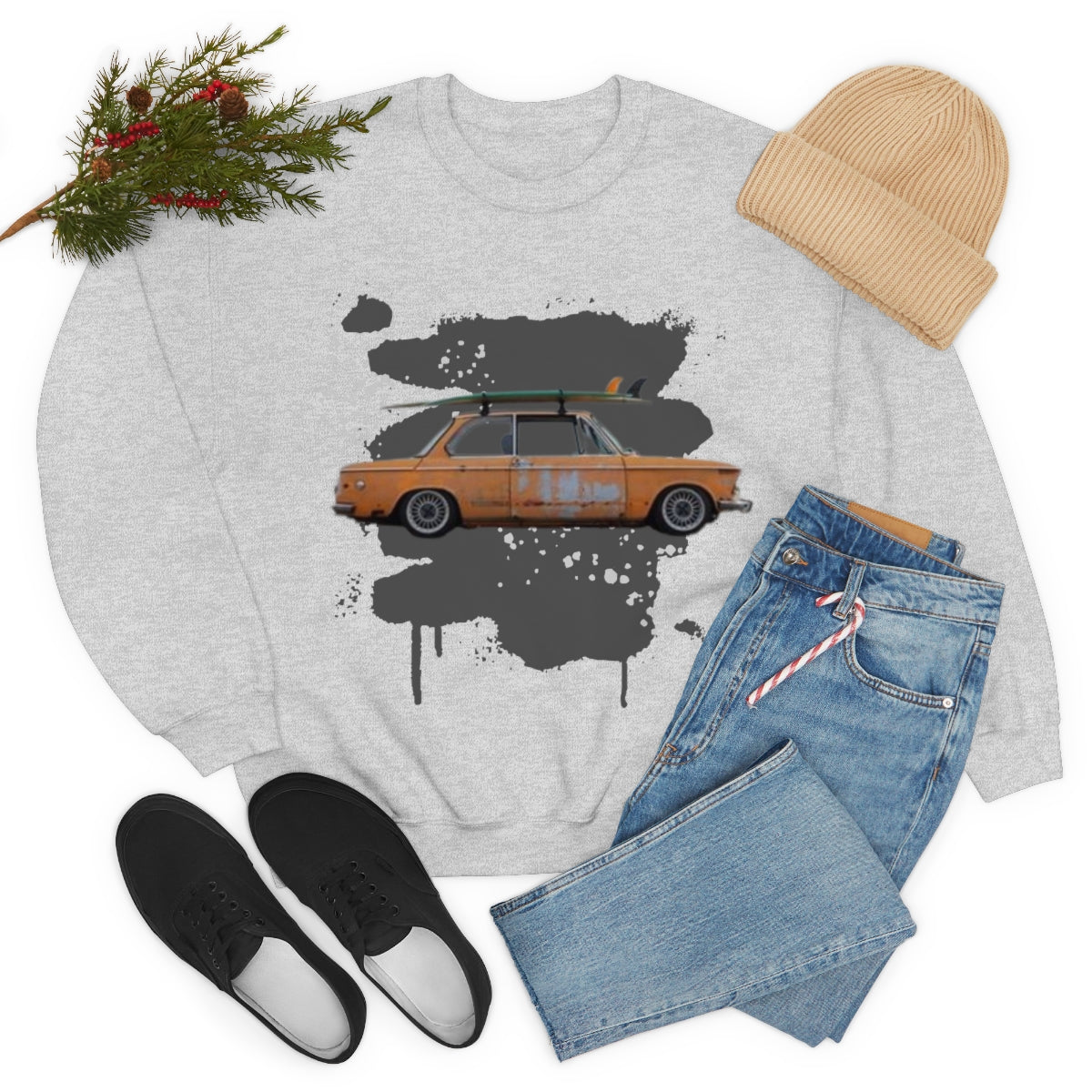 SURFS UP Classic Fit AmplifyDestroy Sweatshirt