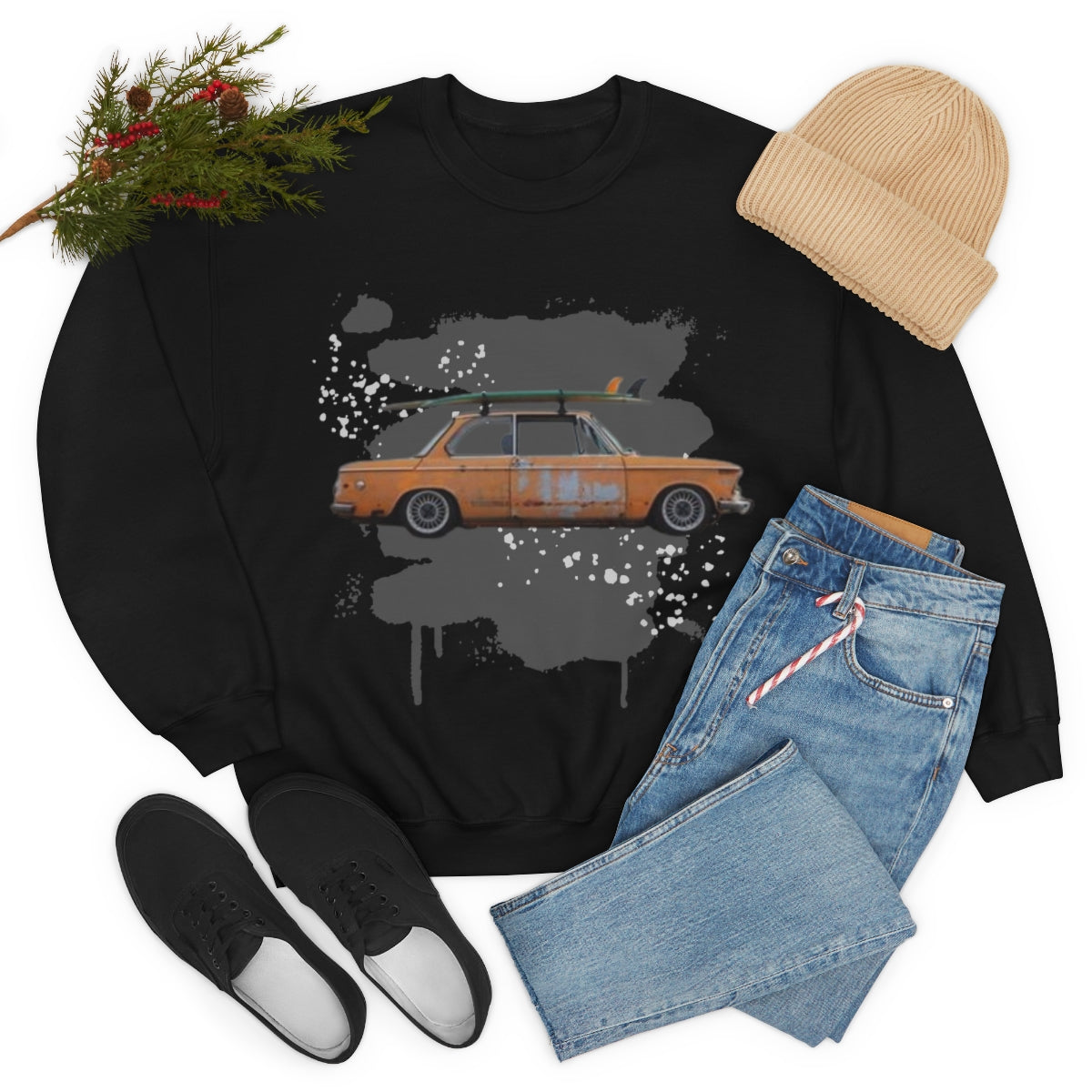 SURFS UP Classic Fit AmplifyDestroy Sweatshirt