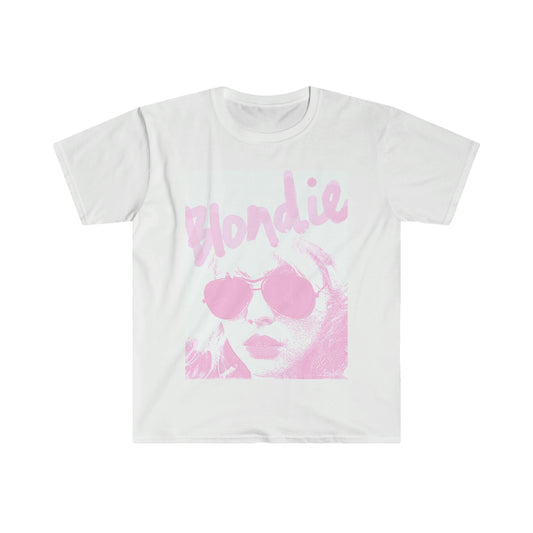 DEBBIE Classic Fit AmplifyDestroy Print Tee Shirt Blondie Debbie Harry