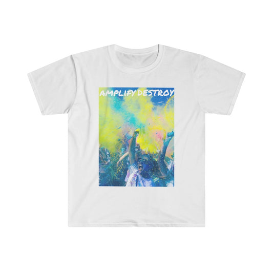 COLOR BOMB Classic Fit AmplifyDestroy Print Tee Shirt