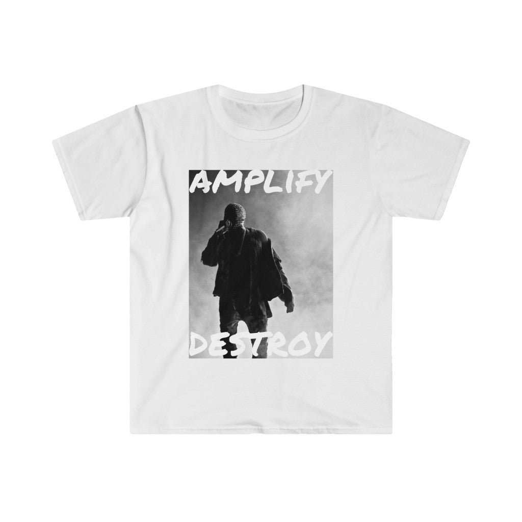 YE Classic Fit AmplifyDestroy Print Tee Shirt